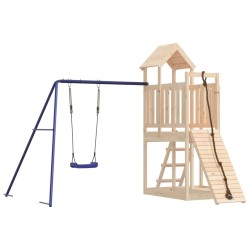 vidaXL Spielturm Massivholz Kiefer