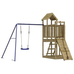vidaXL Spielturm Imprägniertes Kiefernholz