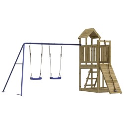 vidaXL Spielturm Imprägniertes Kiefernholz