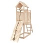 vidaXL Spielturm mit Kletterwand Massivholz Kiefer vidaXL Spielturm mit Kletterwand Massivholz Kiefer