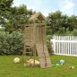 vidaXL Spielturm mit Kletterwand Imprägniertes Kiefernholz vidaXL Spielturm mit Kletterwand Imprägniertes Kiefernholz