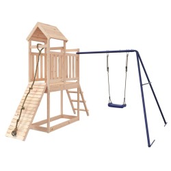 vidaXL Spielturm Massivholz Kiefer