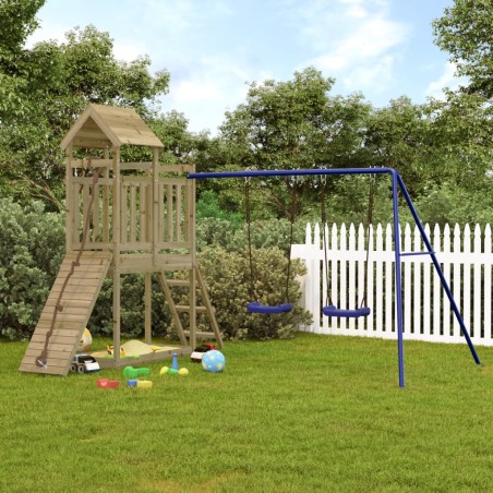 vidaXL Spielturm Imprägniertes Kiefernholz