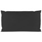 vidaXL Palettenkissen 2 Stk. Schwarz Stoff vidaXL Palettenkissen 2 Stk. Schwarz Stoff