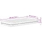 vidaXL Schaumstoffmatratze Weiß 90x190 cm Härtegrad H2 H3 vidaXL Schaumstoffmatratze Weiß 90x190 cm Härtegrad H2 H3