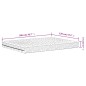 vidaXL Schaumstoffmatratze Weiß 120x200 cm Härtegrad H2 H3 vidaXL Schaumstoffmatratze Weiß 120x200 cm Härtegrad H2 H3