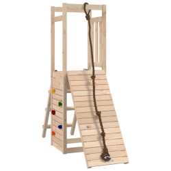 vidaXL Spielturm Massivholz Kiefer