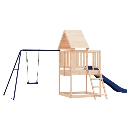 vidaXL Spielturm Massivholz Kiefer