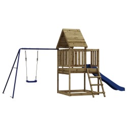 vidaXL Spielturm Imprägniertes Kiefernholz