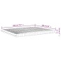 vidaXL Schaumstoffmatratze Weiß 160x200 cm 7-Zonen Härtegrad 20 ILD vidaXL Schaumstoffmatratze Weiß 160x200 cm 7-Zonen Härtegrad 20 ILD