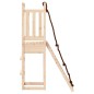 vidaXL Spielturm mit Kletterwand Massivholz Kiefer vidaXL Spielturm mit Kletterwand Massivholz Kiefer