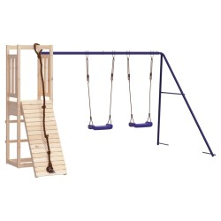 vidaXL Spielturm Massivholz Kiefer