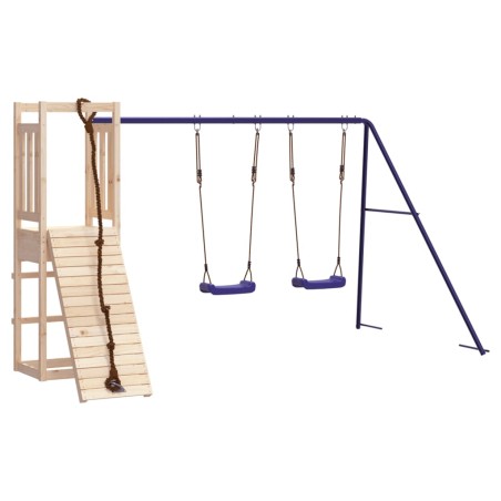 vidaXL Spielturm Massivholz Kiefer