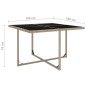 5-tlg. Garten-Essgruppe mit Auflagen Poly Rattan Beige 5-tlg. Garten-Essgruppe mit Auflagen Poly Rattan Beige
