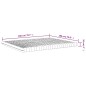 vidaXL Schaumstoffmatratze Weiß 180x200 cm 7-Zonen Härtegrad 20 ILD vidaXL Schaumstoffmatratze Weiß 180x200 cm 7-Zonen Härtegrad 20 ILD