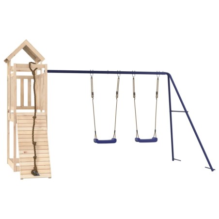 vidaXL Spielturm Massivholz Kiefer