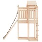 vidaXL Spielturm mit Kletterwand Massivholz Kiefer vidaXL Spielturm mit Kletterwand Massivholz Kiefer