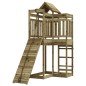 vidaXL Spielturm mit Kletterwand Imprägniertes Kiefernholz vidaXL Spielturm mit Kletterwand Imprägniertes Kiefernholz