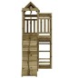 vidaXL Spielturm mit Kletterwand Imprägniertes Kiefernholz vidaXL Spielturm mit Kletterwand Imprägniertes Kiefernholz