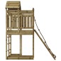 vidaXL Spielturm mit Kletterwand Imprägniertes Kiefernholz vidaXL Spielturm mit Kletterwand Imprägniertes Kiefernholz