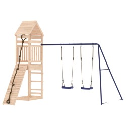 vidaXL Spielturm Massivholz Kiefer