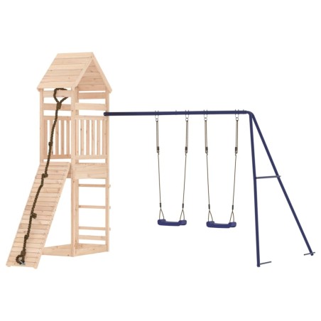 vidaXL Spielturm Massivholz Kiefer