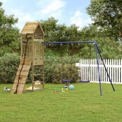 vidaXL Spielturm Imprägniertes Kiefernholz