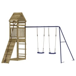 vidaXL Spielturm Imprägniertes Kiefernholz
