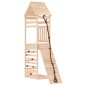 vidaXL Spielturm mit Kletterwand Massivholz Kiefer vidaXL Spielturm mit Kletterwand Massivholz Kiefer