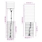 vidaXL Spielturm mit Kletterwand Massivholz Douglasie vidaXL Spielturm mit Kletterwand Massivholz Douglasie