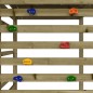 vidaXL Spielturm mit Kletterwand Imprägniertes Kiefernholz vidaXL Spielturm mit Kletterwand Imprägniertes Kiefernholz