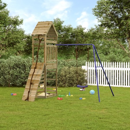 vidaXL Spielturm Imprägniertes Kiefernholz