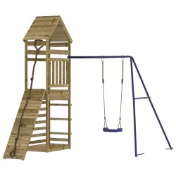 vidaXL Spielturm Imprägniertes Kiefernholz