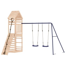 vidaXL Spielturm Massivholz Kiefer