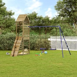 vidaXL Spielturm Imprägniertes Kiefernholz