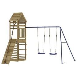 vidaXL Spielturm Imprägniertes Kiefernholz