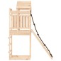 vidaXL Spielturm mit Kletterwand Massivholz Kiefer vidaXL Spielturm mit Kletterwand Massivholz Kiefer