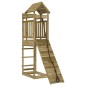 vidaXL Spielturm mit Kletterwand Imprägniertes Kiefernholz vidaXL Spielturm mit Kletterwand Imprägniertes Kiefernholz