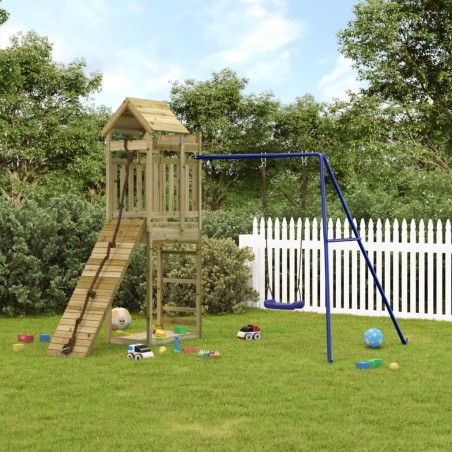 vidaXL Spielturm Imprägniertes Kiefernholz