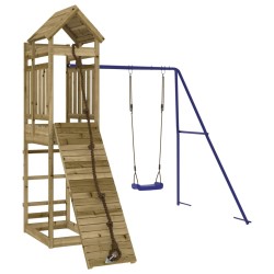 vidaXL Spielturm Imprägniertes Kiefernholz