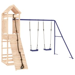 vidaXL Spielturm Massivholz Kiefer