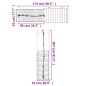 vidaXL Spielturm Imprägniertes Kiefernholz vidaXL Spielturm Imprägniertes Kiefernholz