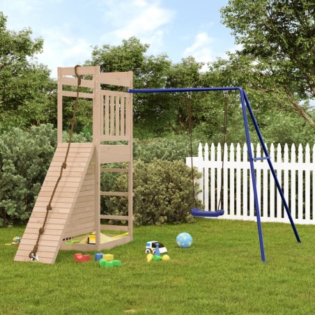vidaXL Spielturm Massivholz Kiefer