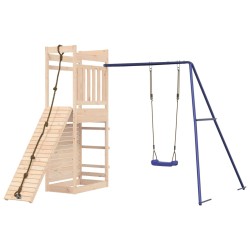 vidaXL Spielturm Massivholz Kiefer