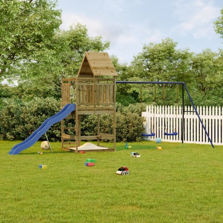 vidaXL Spielturm Imprägniertes Kiefernholz