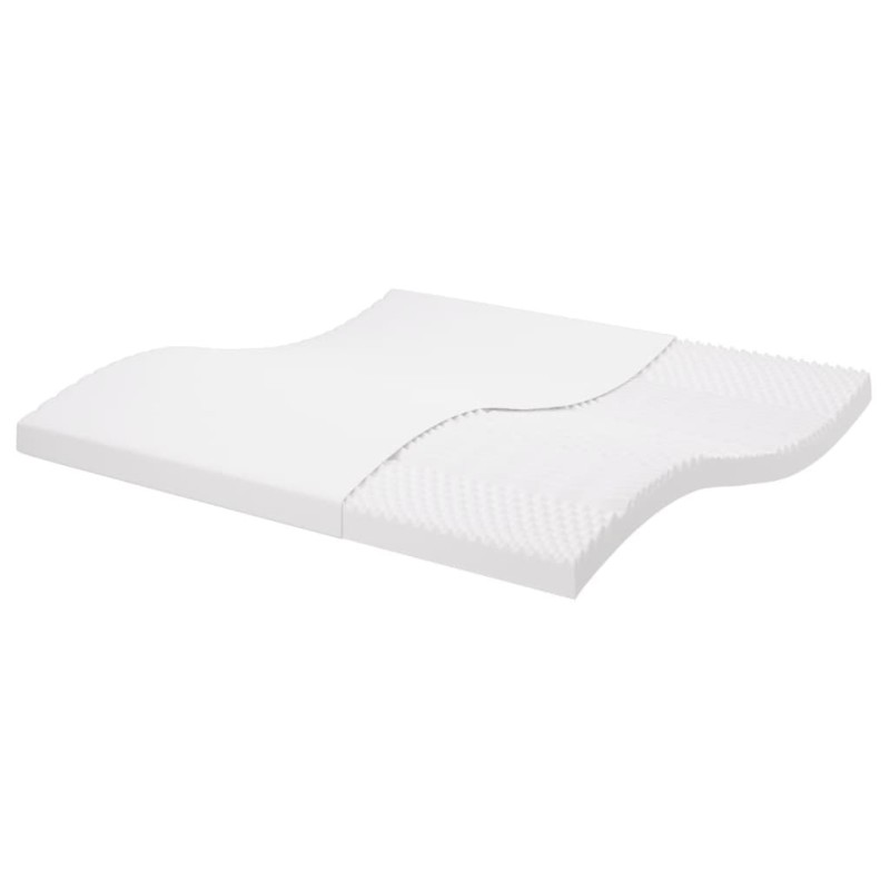 vidaXL Schaumstoffmatratze Weiß 200x200 cm 7-Zonen Härtegrad 20 ILD vidaXL Schaumstoffmatratze Weiß 200x200 cm 7-Zonen Härtegrad 20 ILD