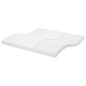 vidaXL Schaumstoffmatratze Weiß 200x200 cm 7-Zonen Härtegrad 20 ILD vidaXL Schaumstoffmatratze Weiß 200x200 cm 7-Zonen Härtegrad 20 ILD