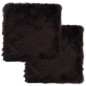 vidaXL Stuhlkissen 2 Stk. Braun 40×40 cm Echtes Schaffell vidaXL Stuhlkissen 2 Stk. Braun 40×40 cm Echtes Schaffell