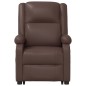 vidaXL Massagesessel mit Aufstehhilfe Braun Kunstleder vidaXL Massagesessel mit Aufstehhilfe Braun Kunstleder