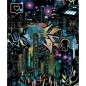 Good Vibes Tapete Skyscrapers City Icons Schwarz und Lila Good Vibes Tapete Skyscrapers City Icons Schwarz und Lila